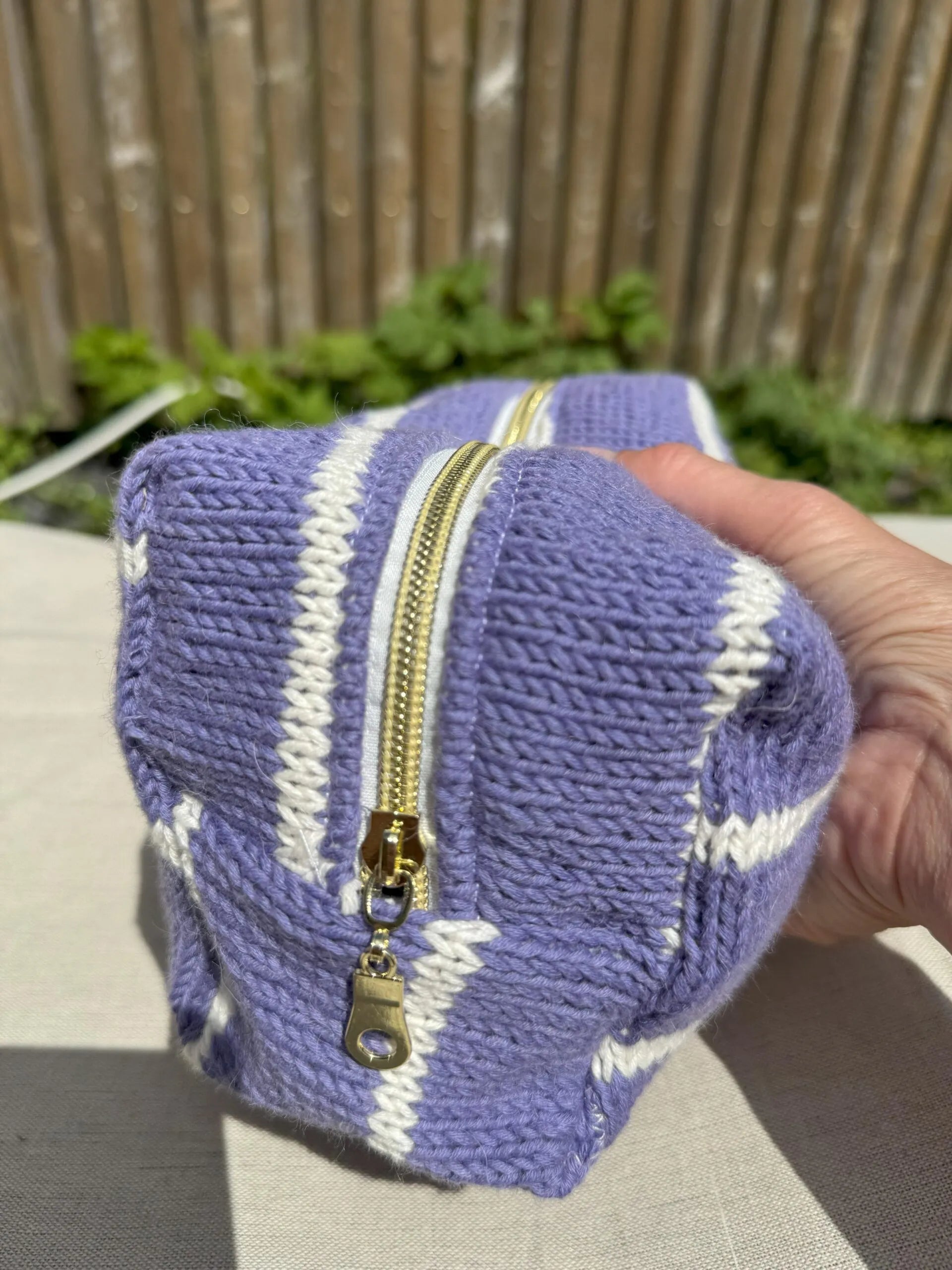 Coffee Beanies Toilettaske - Burudi Toilettaske i Lavendel