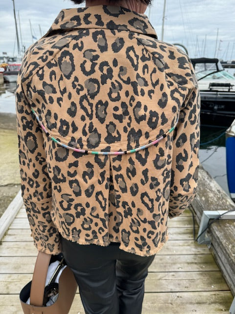 Coster Copenhagen Jakke - Jakke In Blurry Leopard Print