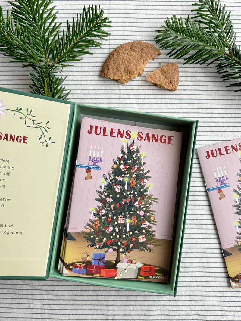 Visse Vasse Julens Sange - Julens Sange Æske med 15 Sanghæfter