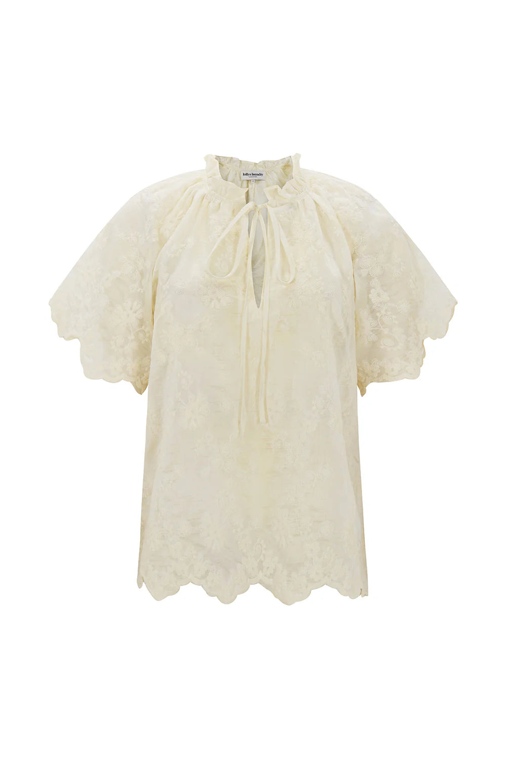 Lollys Laundry Bluse - KaliLL Bluse i Creme