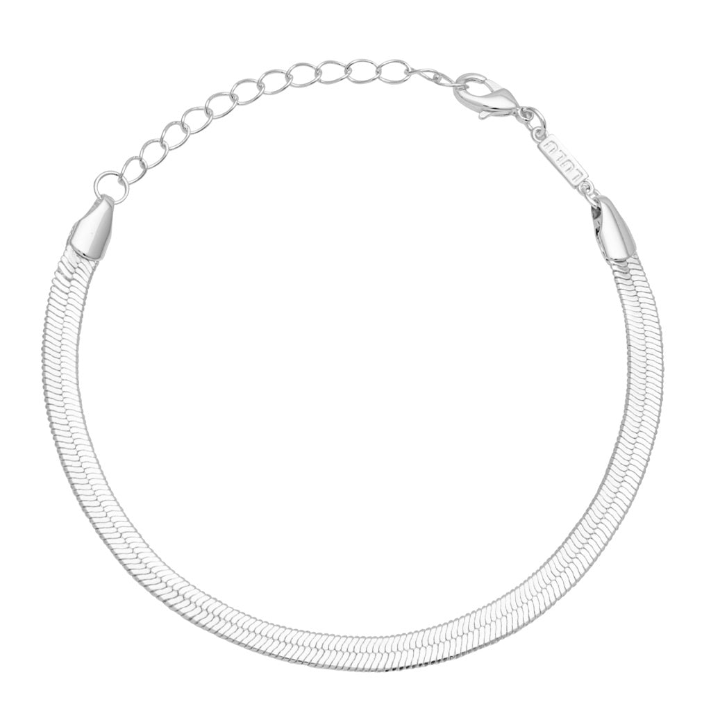 LULU Copenhagen Armbånd - Snake Armbånd i Sølv