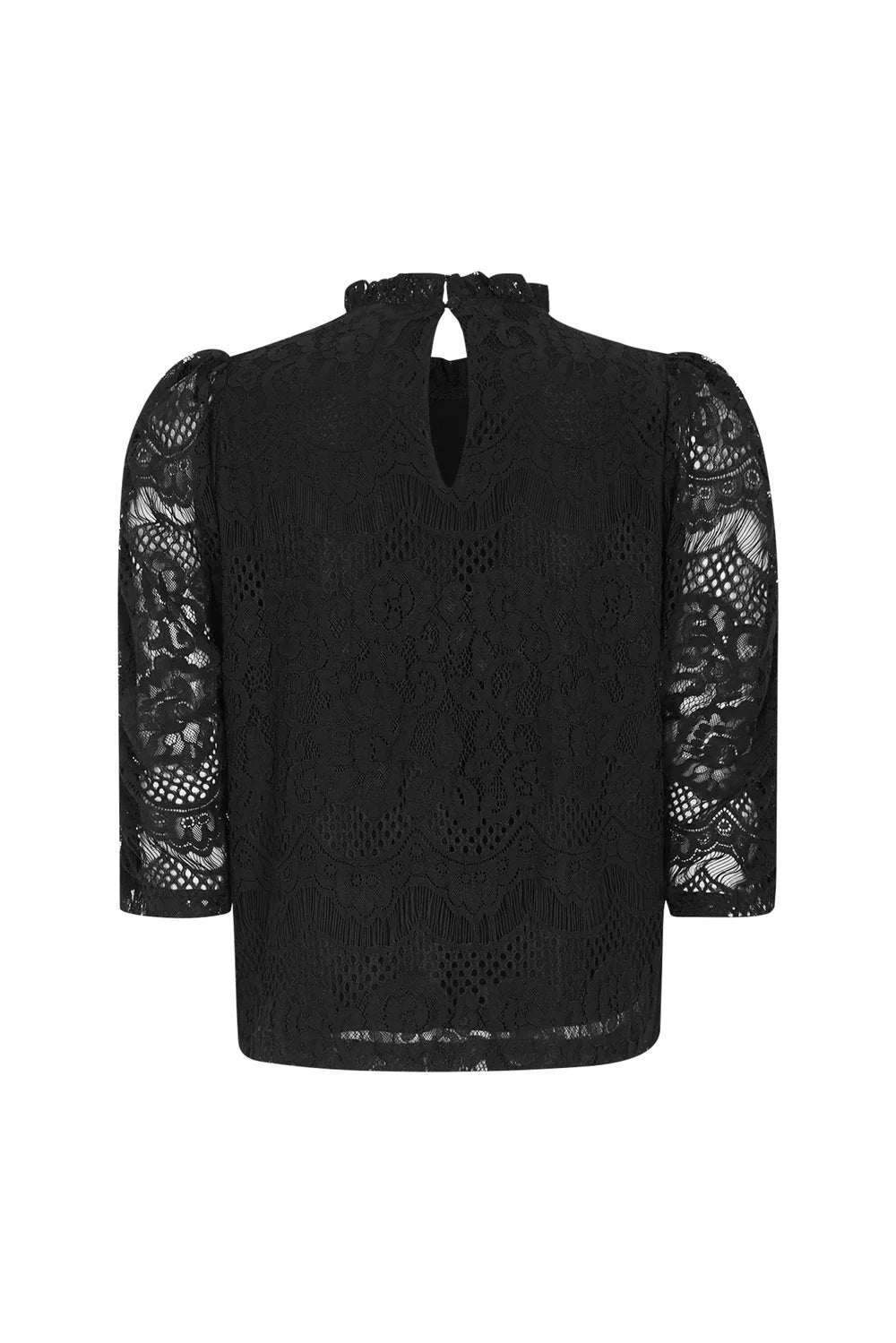 Lollys Laundry Bluse - LilouLL 3/4 Bluse i Sort