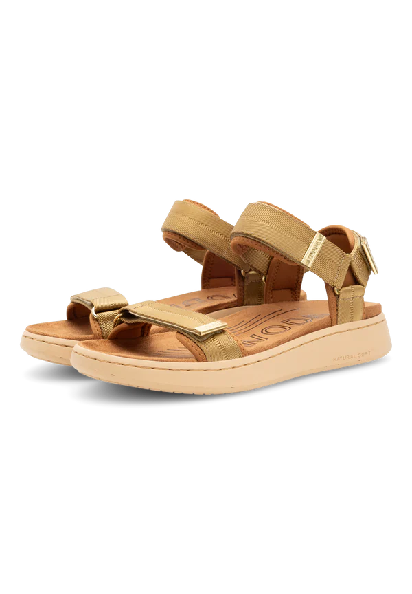 Woden Sandal - Line Sandal i Khaki