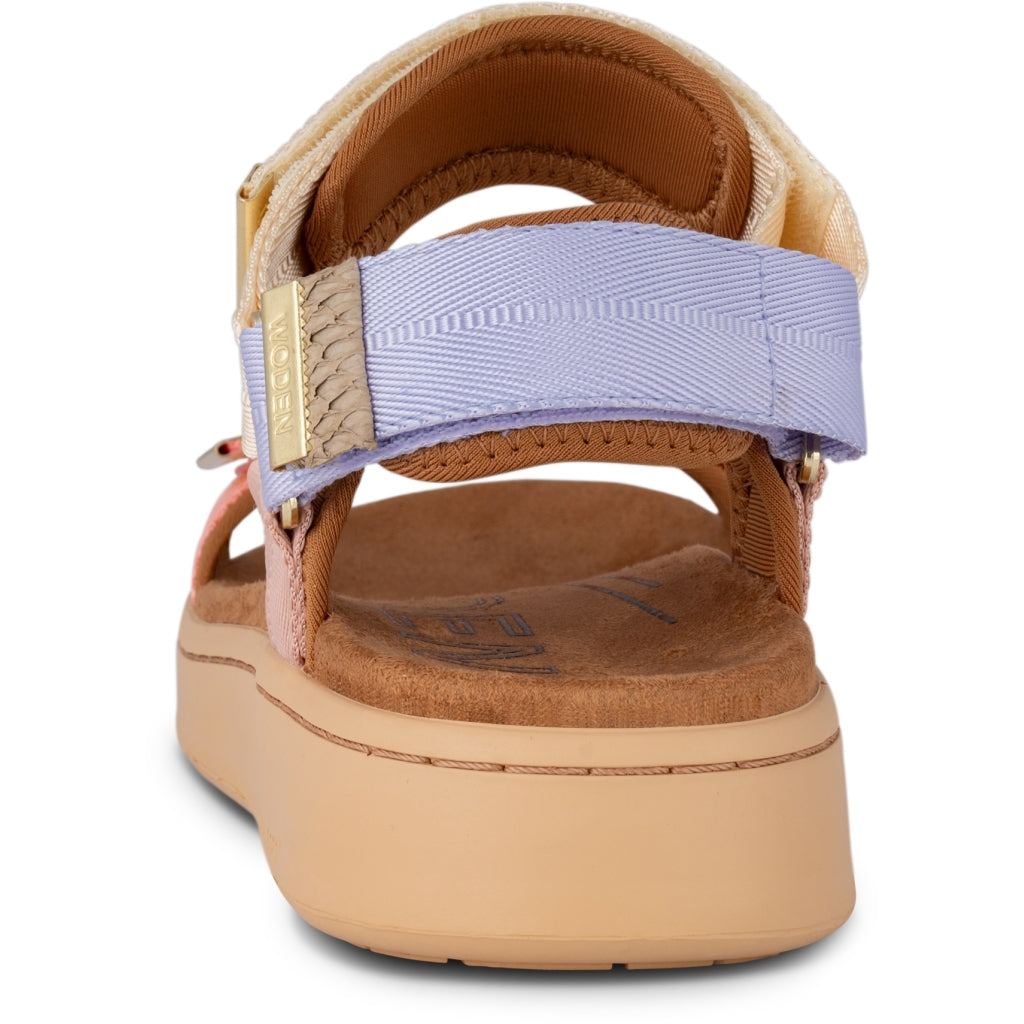 Woden Sandal - Line Sandal i Butter Multi