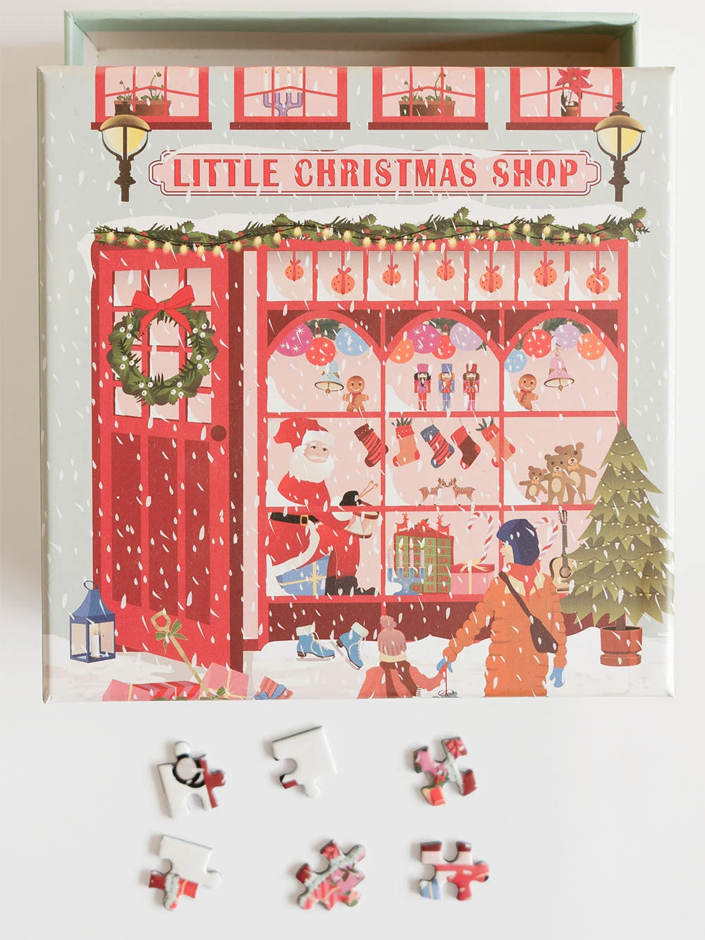 Visse Vasse Puslespil - Little Christmas Shop Puslespil 150 Brikker