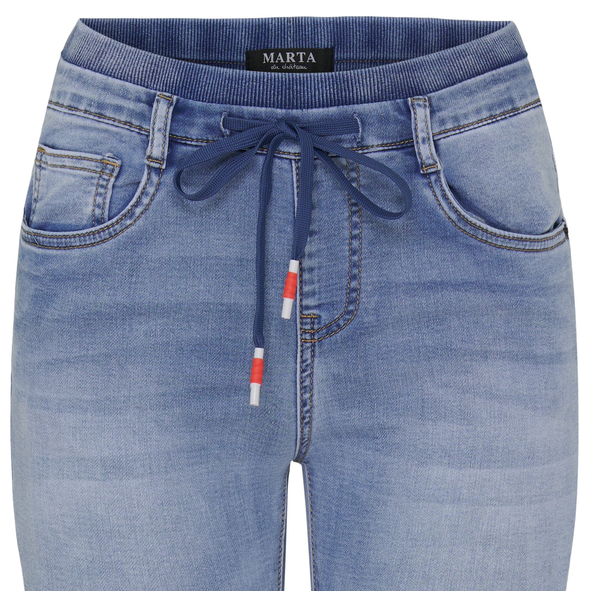 MARTA du château Jeans - MDC122-2302 Emma Jeans i Denim Blå