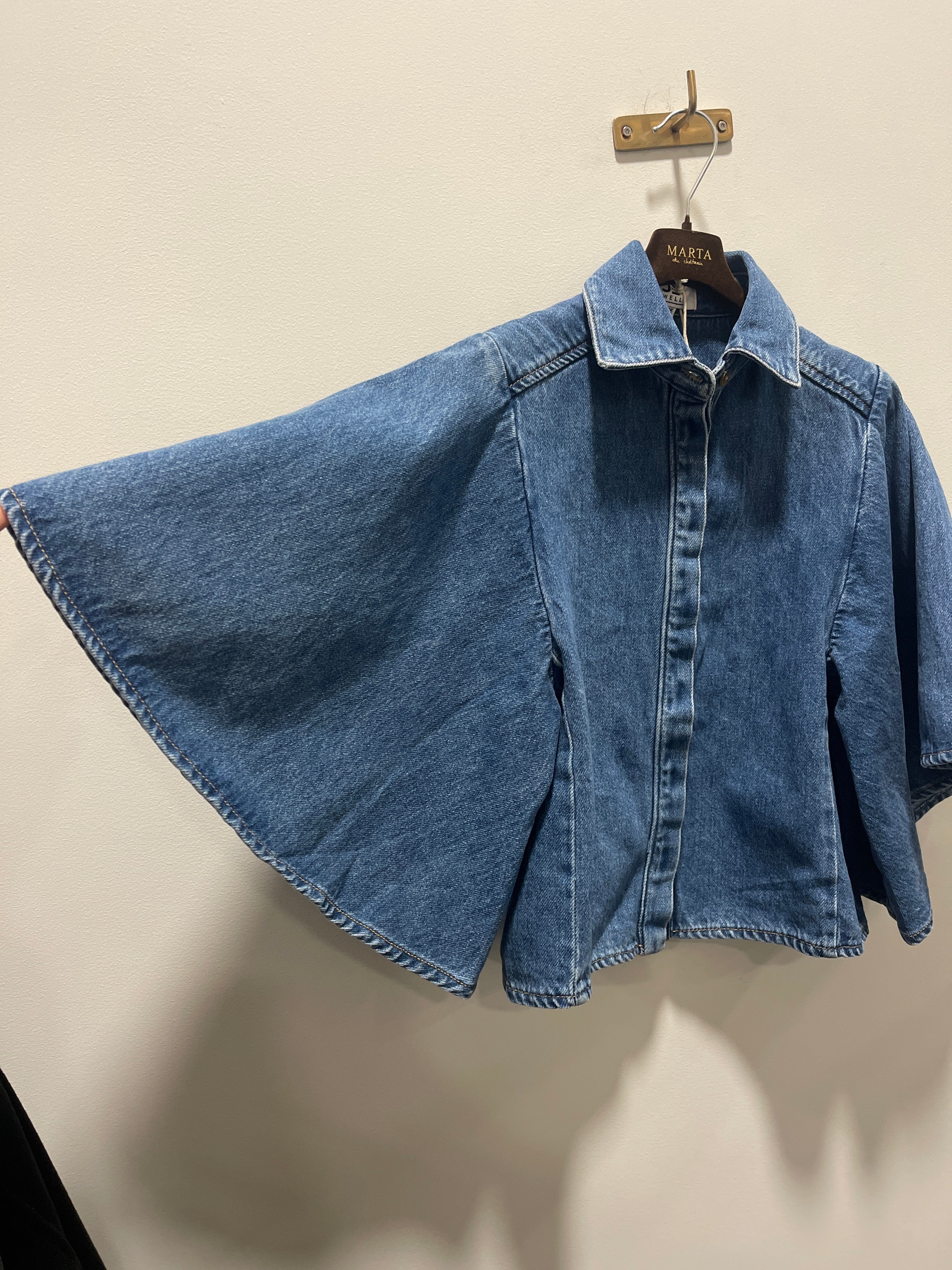 Marta Jakke - MDC237 MdcMarika Denim Jakke i Blue Denim