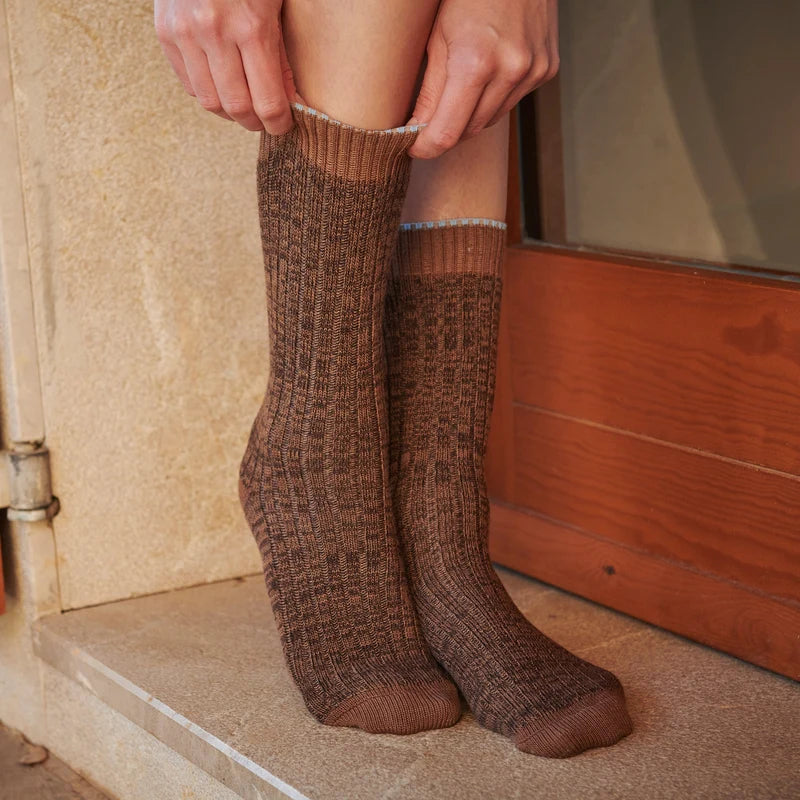 MP Women Strømper - 59545 Ulrika Lange Strømper Dark Brown