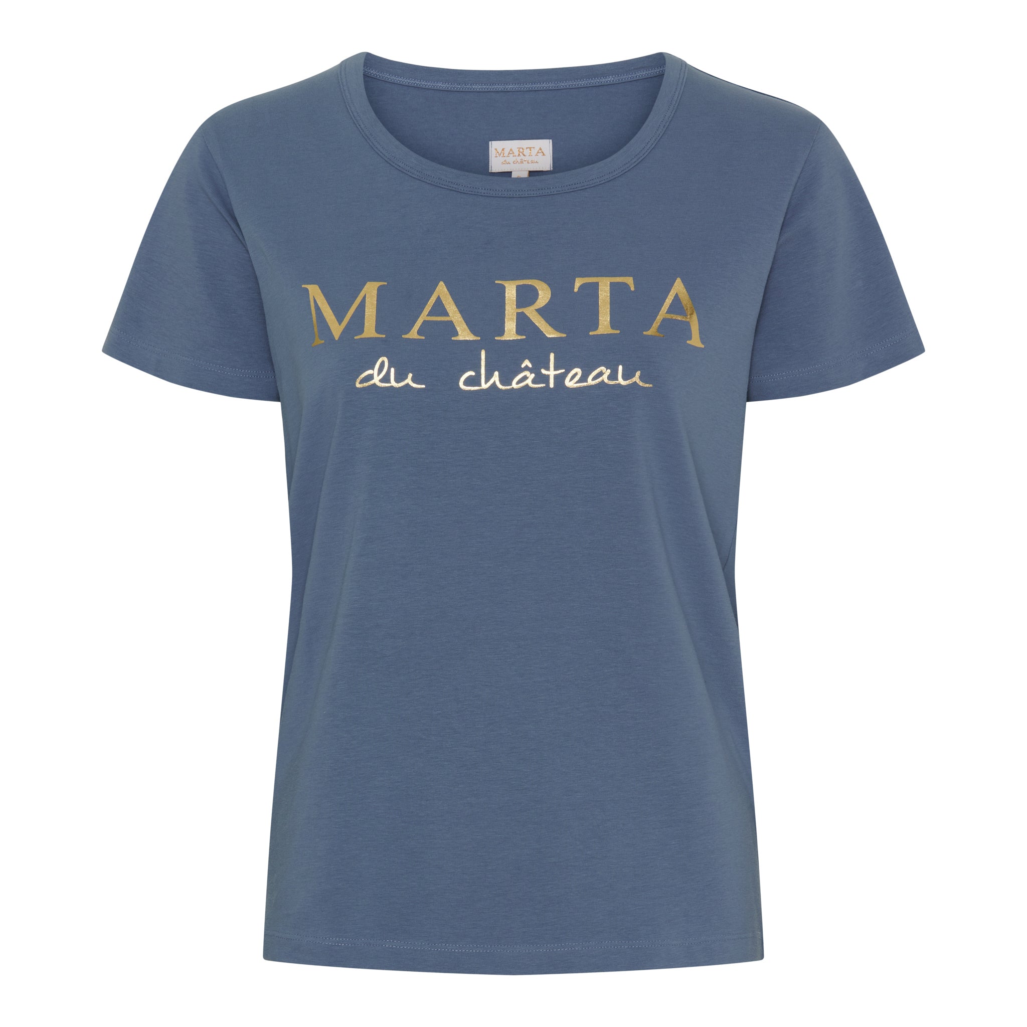 MARTA du château T-shirt - MdcJeanette T-shirt i Denim Blue