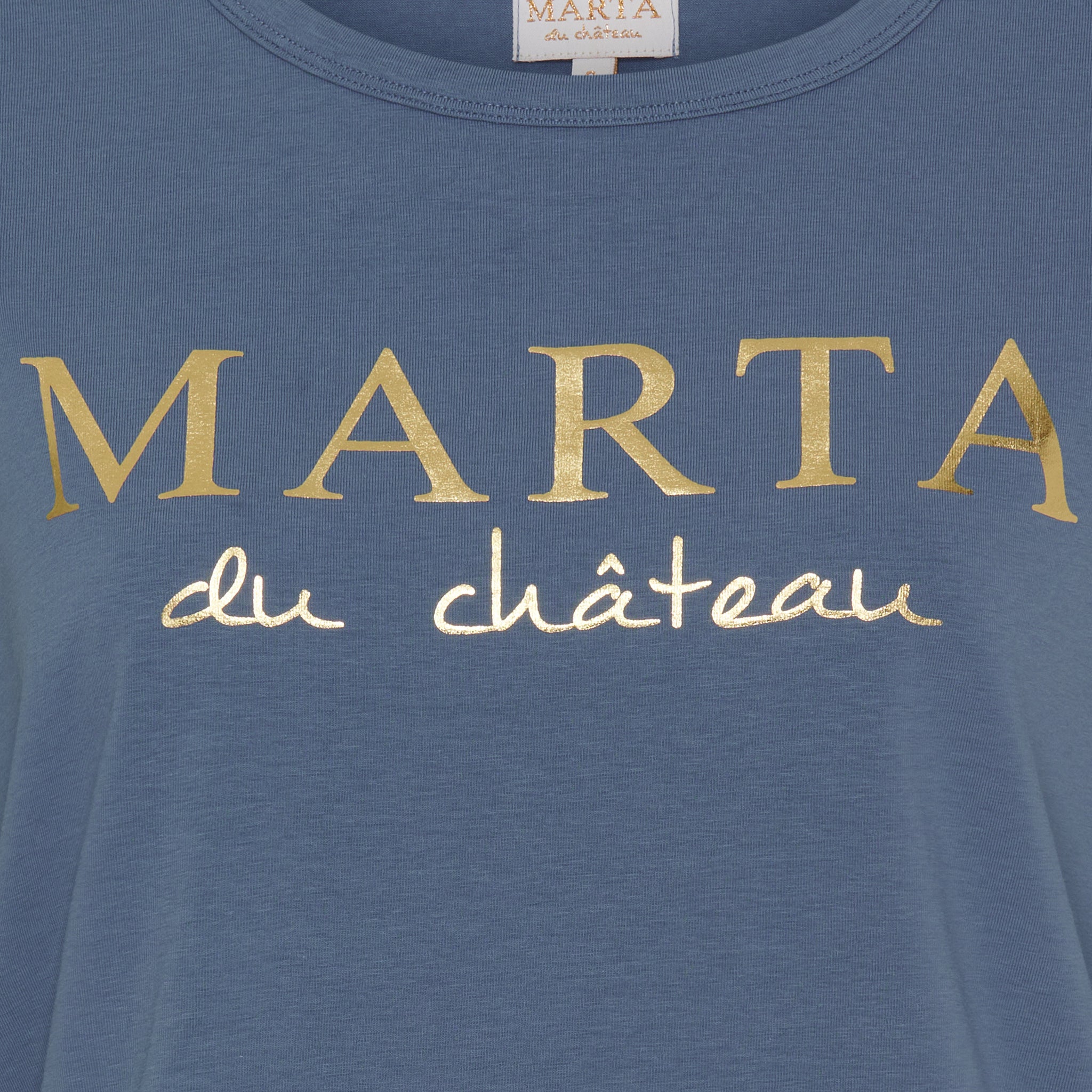 MARTA du château T-shirt - MdcJeanette T-shirt i Denim Blue