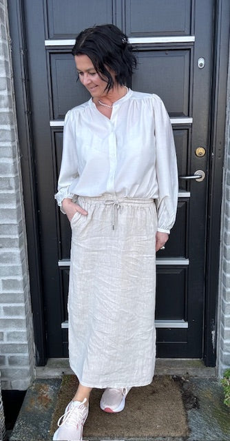 Second Female Skjorte - Mazar New Skjorte i Vaporous White
