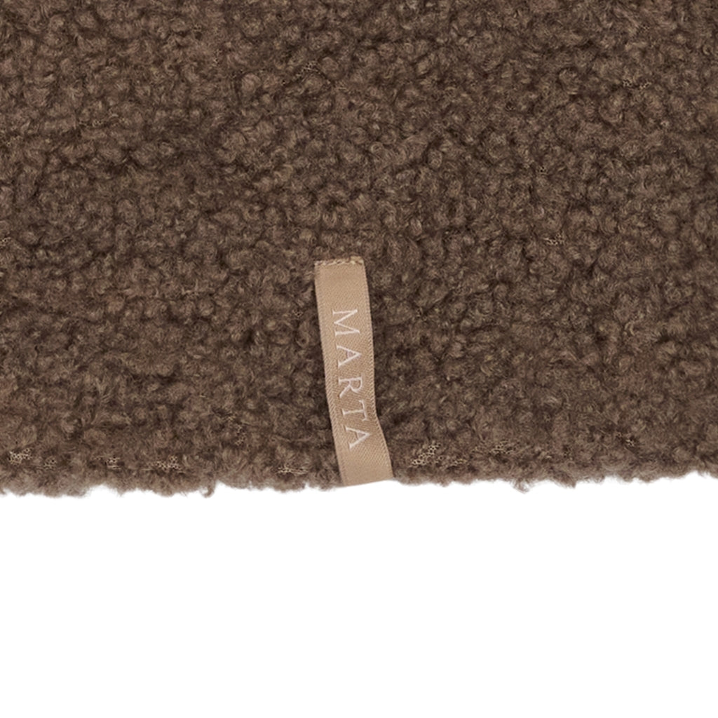 MARTA du château Tørklæde - 1400 MdcCleore Teddy Balaclava i Brun