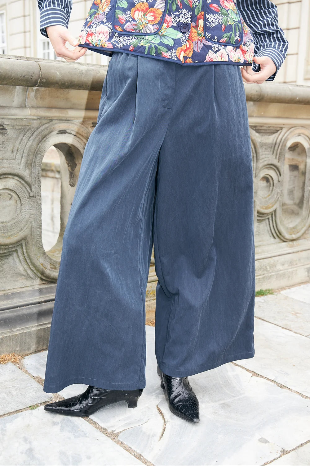 Lollys Laundry Bukser - MiraLL Bukser i Dark Blue