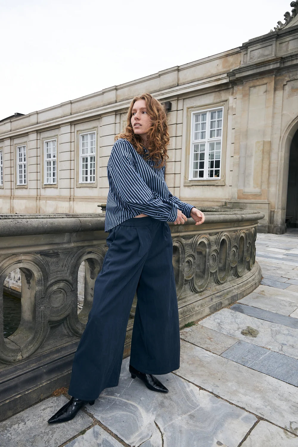 Lollys Laundry Bukser - MiraLL Bukser i Dark Blue