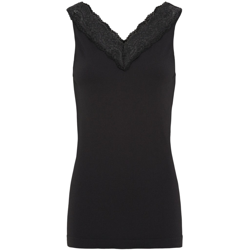 Tim & Simonsen Top - Miriam Top i Nero Sort