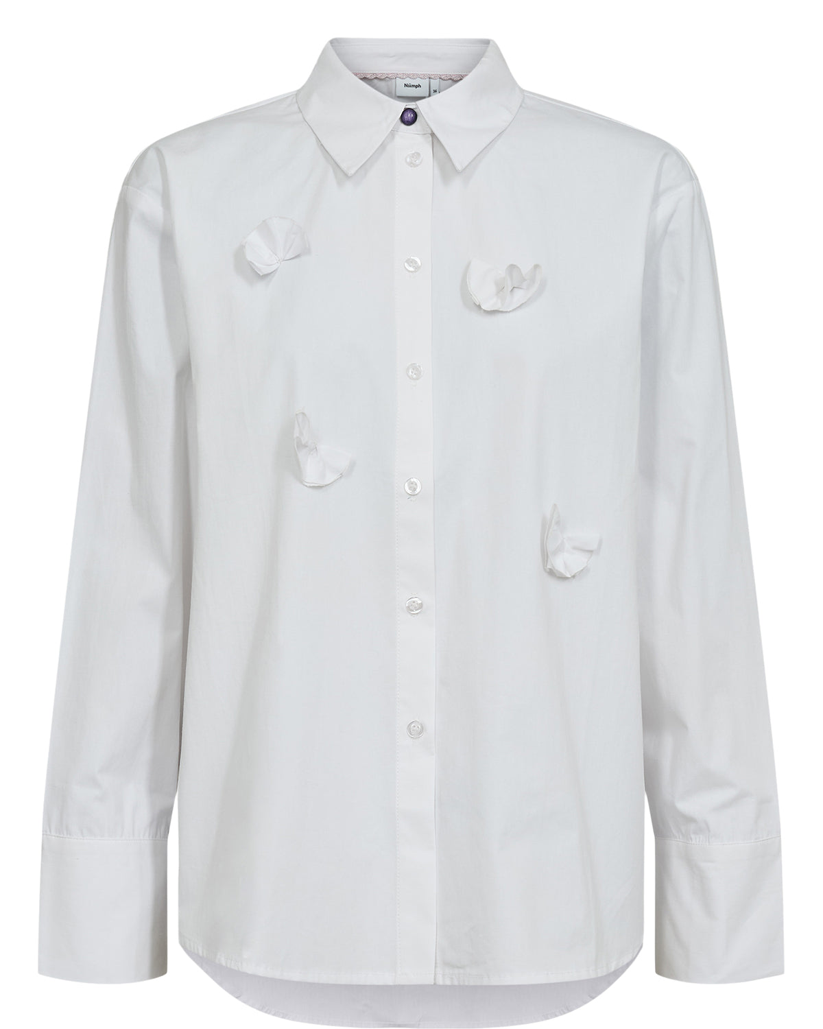 Nümph Skjorte - NuFani Skjorte i Bright White