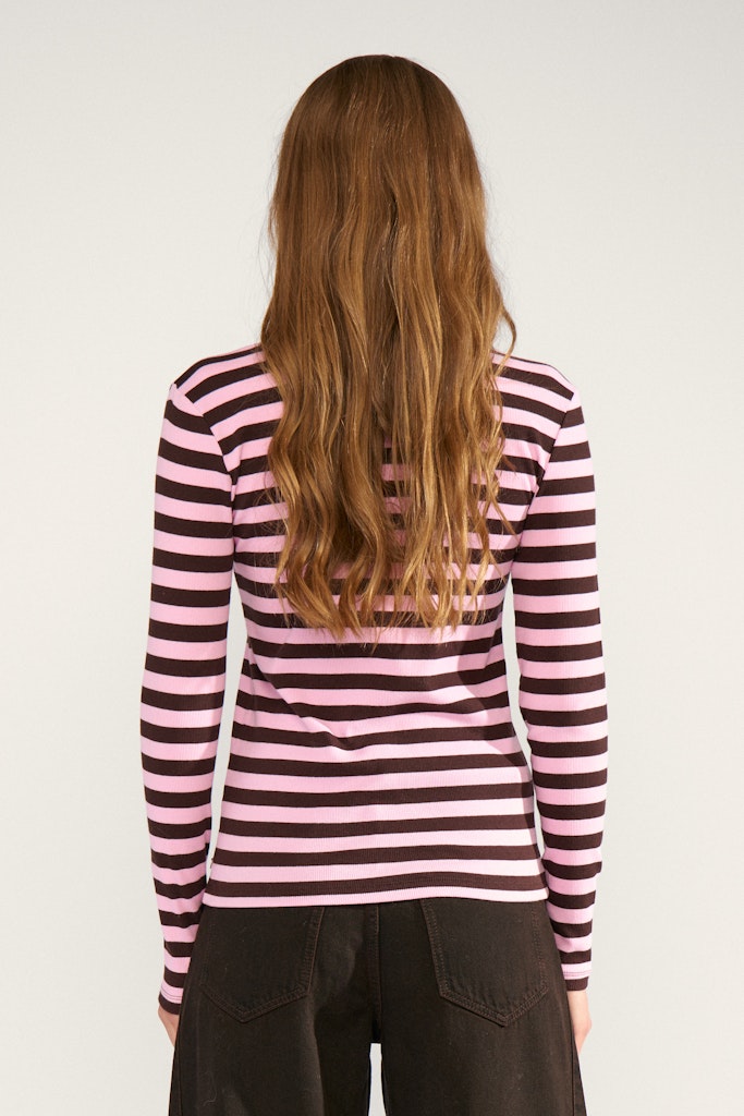 Nümph Bluse - NuMixie LS Bluse i Bonbon
