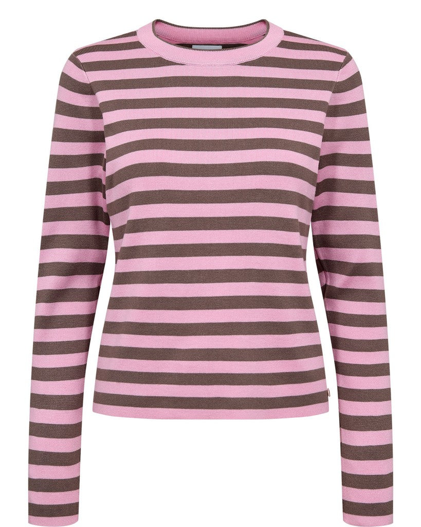 Nümph Strik - Nustripy Strik Bluse i Bonbon