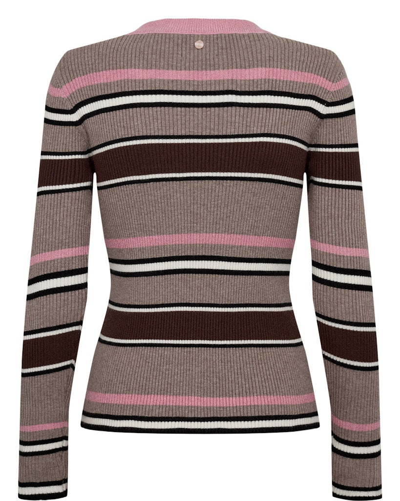 Nümph Bluse - NuKallie Strik, Bluse i Bonbon Lyserød