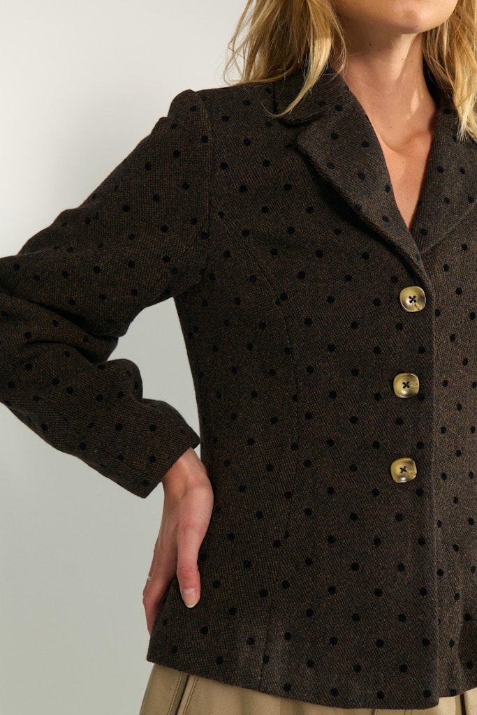Nümph Blazer - NuAmia Blazer i Black Coffee