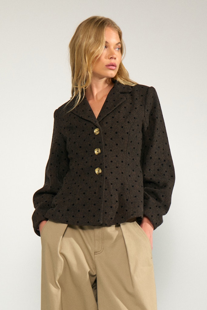 Nümph Blazer - NuAmia Blazer i Black Coffee