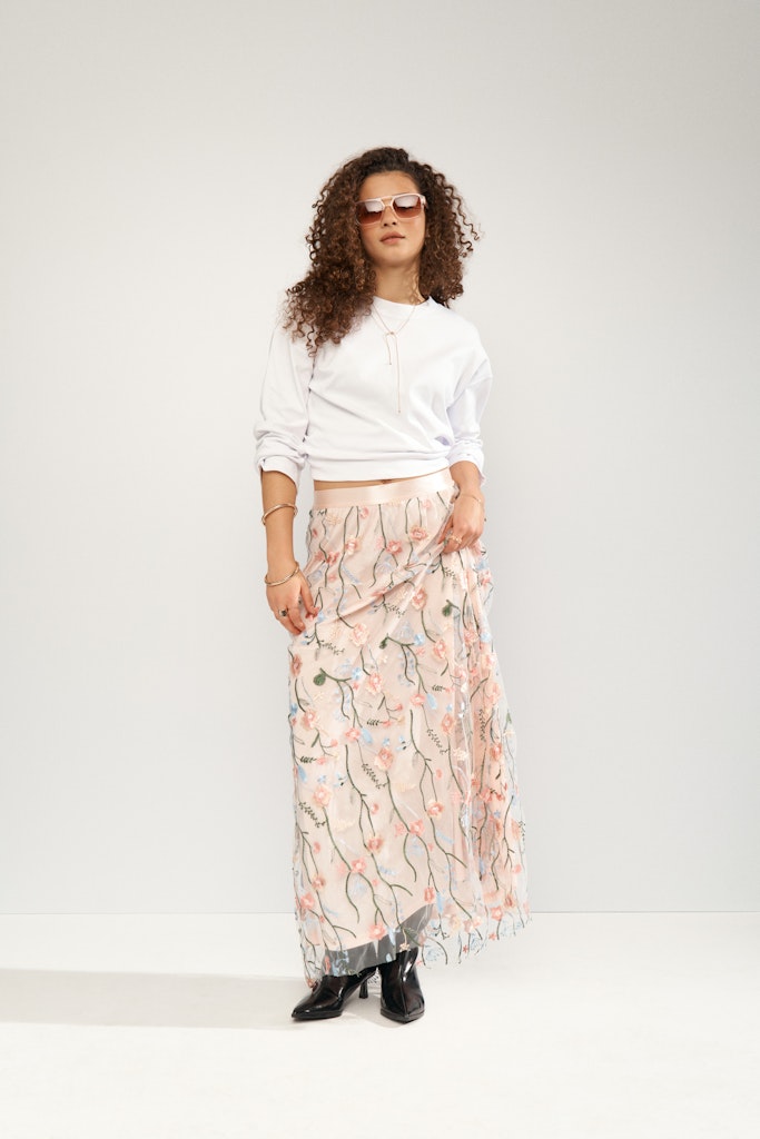 Nümph Nederdel - NuCoralina Nederdel i Mangano Calcite