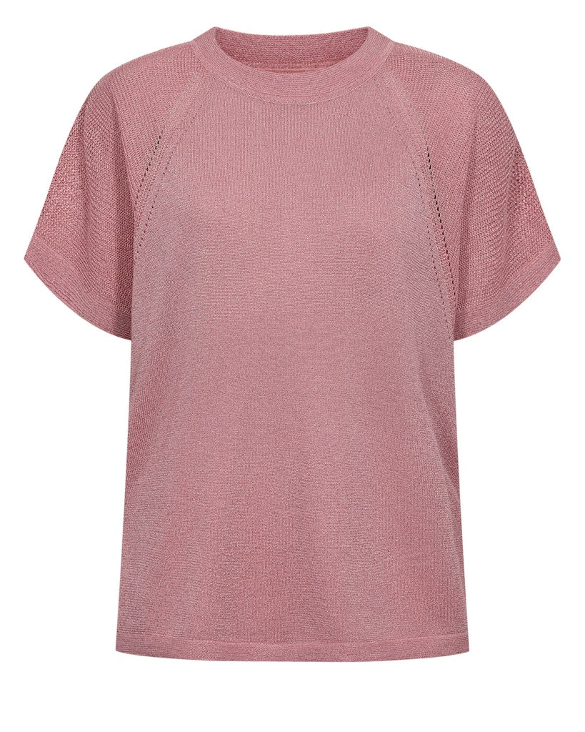 Nümph Bluse - NuDarlene Glimmer Bluse i Peony Lyserød