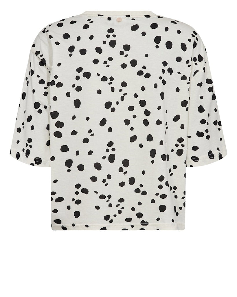 Nümph T-shirt - NuDalma Boxy T-shirt i Pristine