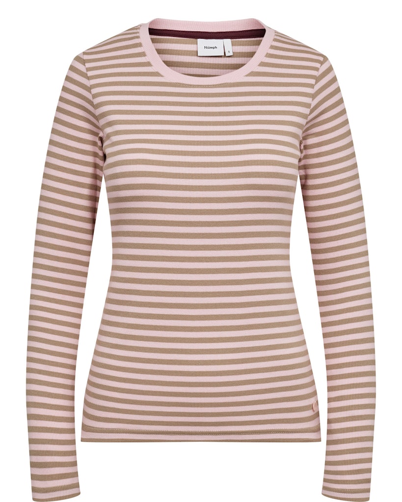 Nümph Bluse - NuMelany LS Bluse i Pink Lady