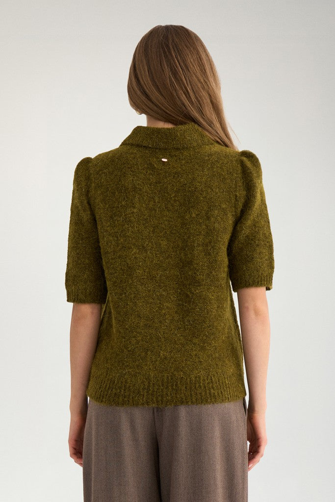 Nümph Cardigan - NuSalia Cardigan i Fir Green