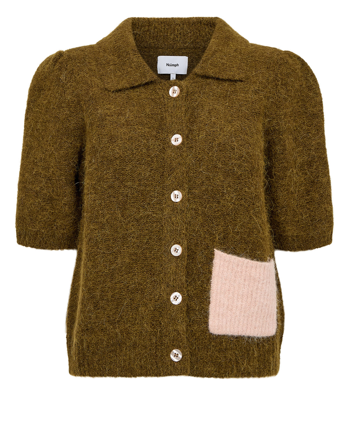 Nümph Cardigan - NuSalia Cardigan i Fir Green