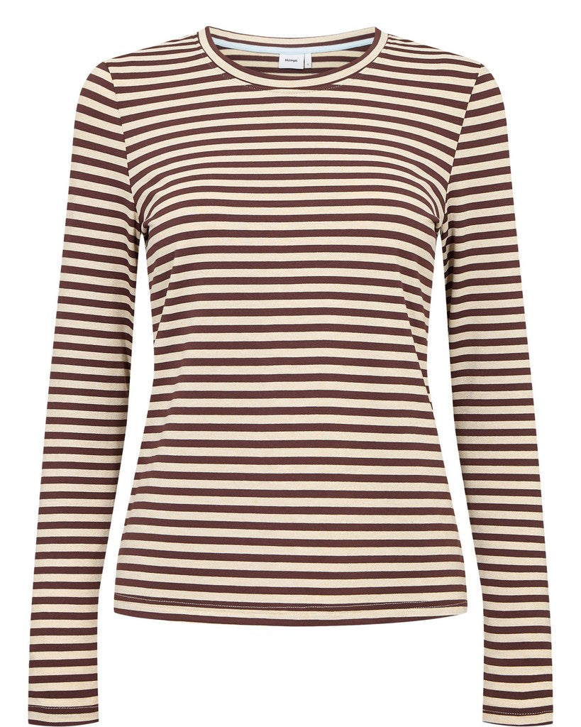 Nümph Bluse - NuRixie Bluse i Chocolate Plum