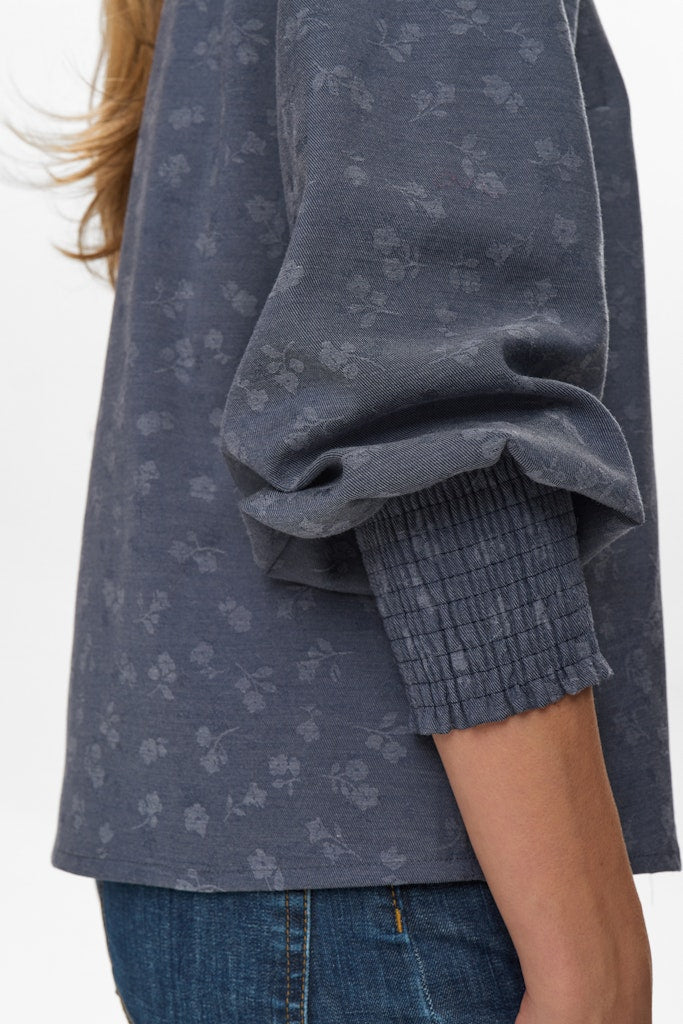 Nümph Skjorte - NuCila Skjorte i Medium Blue Denim