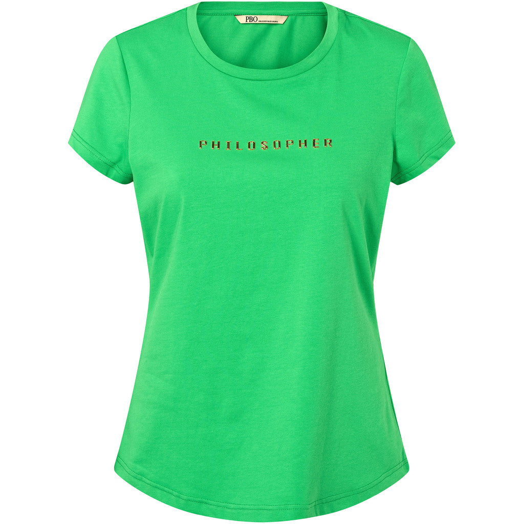 PBO T-shirt - PBOPhilosopher SS T-shirt i Kelly Green