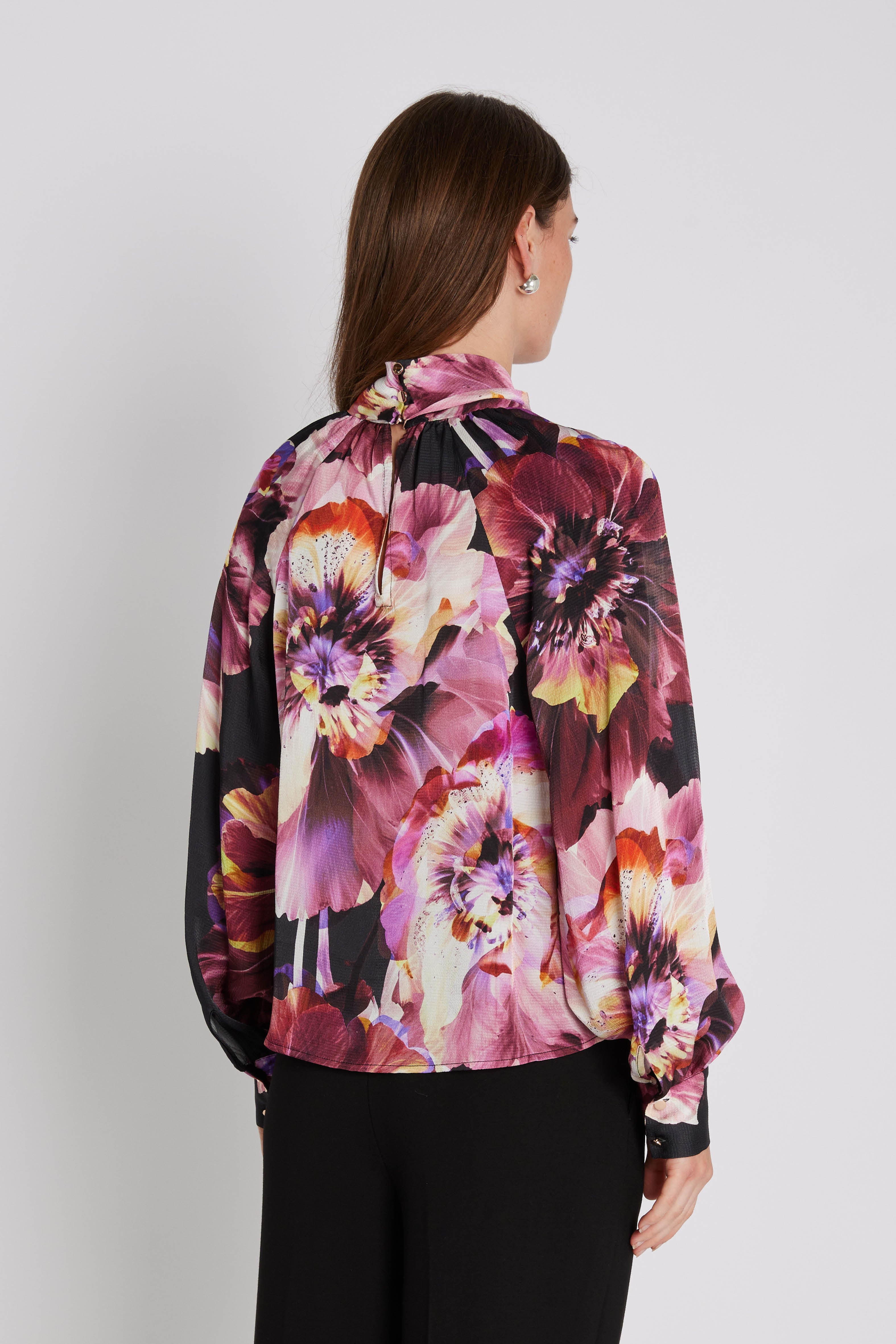 PBO Bluse - PboSorin Bluse i Dark Brown