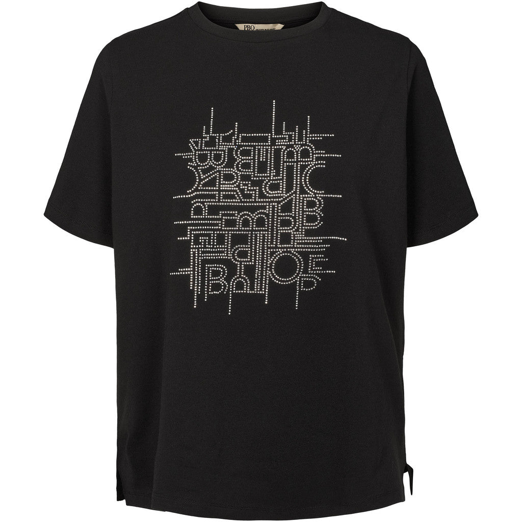 PBO T-shirt - Monogram T-shirt i Sort