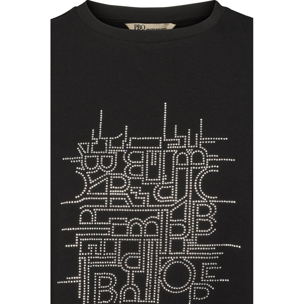 PBO T-shirt - Monogram T-shirt i Sort