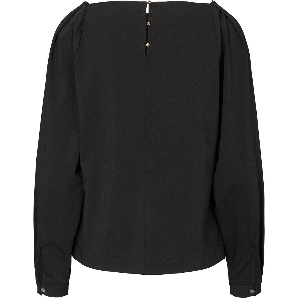 PBO Bluse - PboBabelon Bluse i Sort