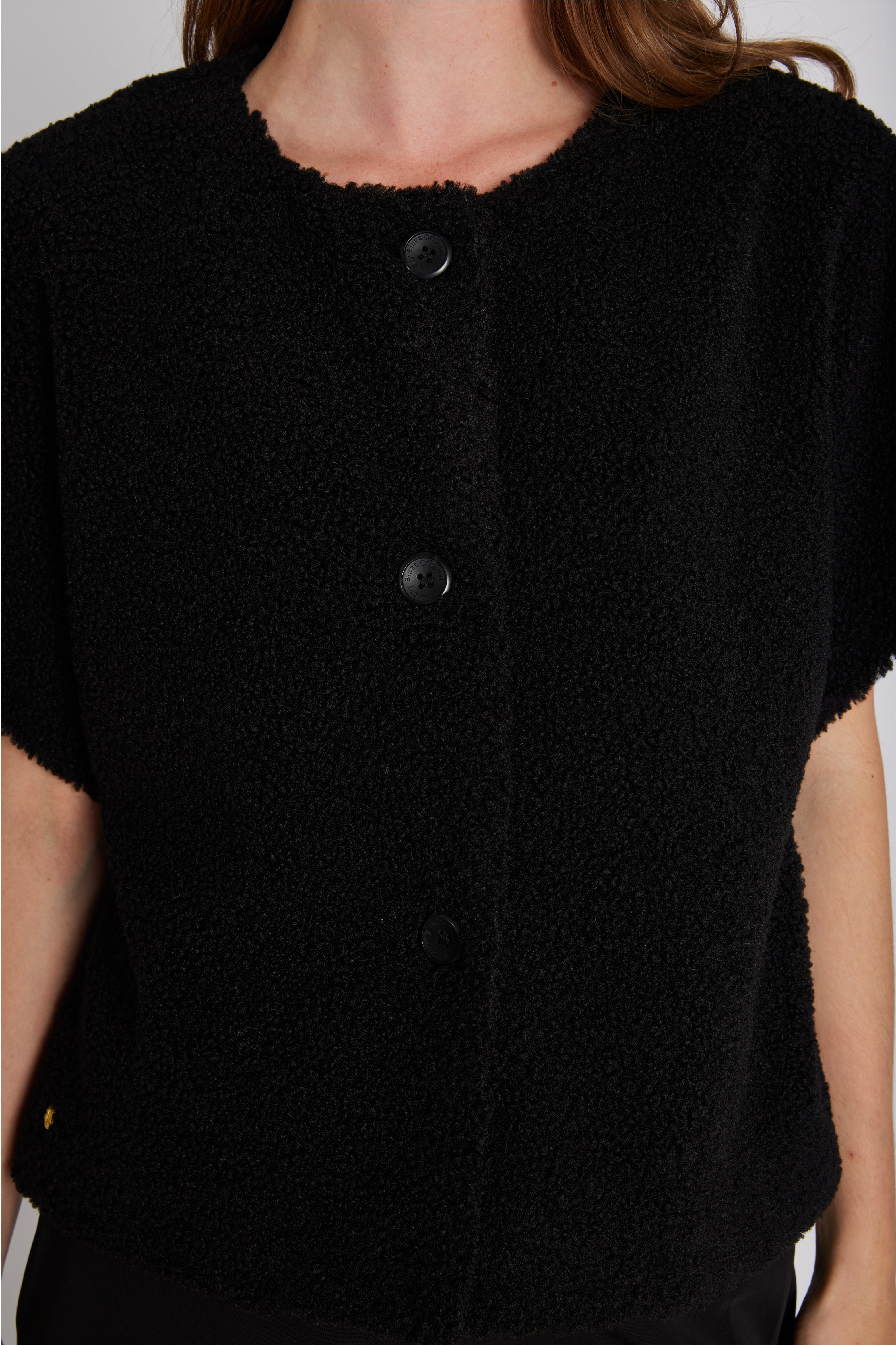 PBO Vest - PboTeddy Vest i Sort