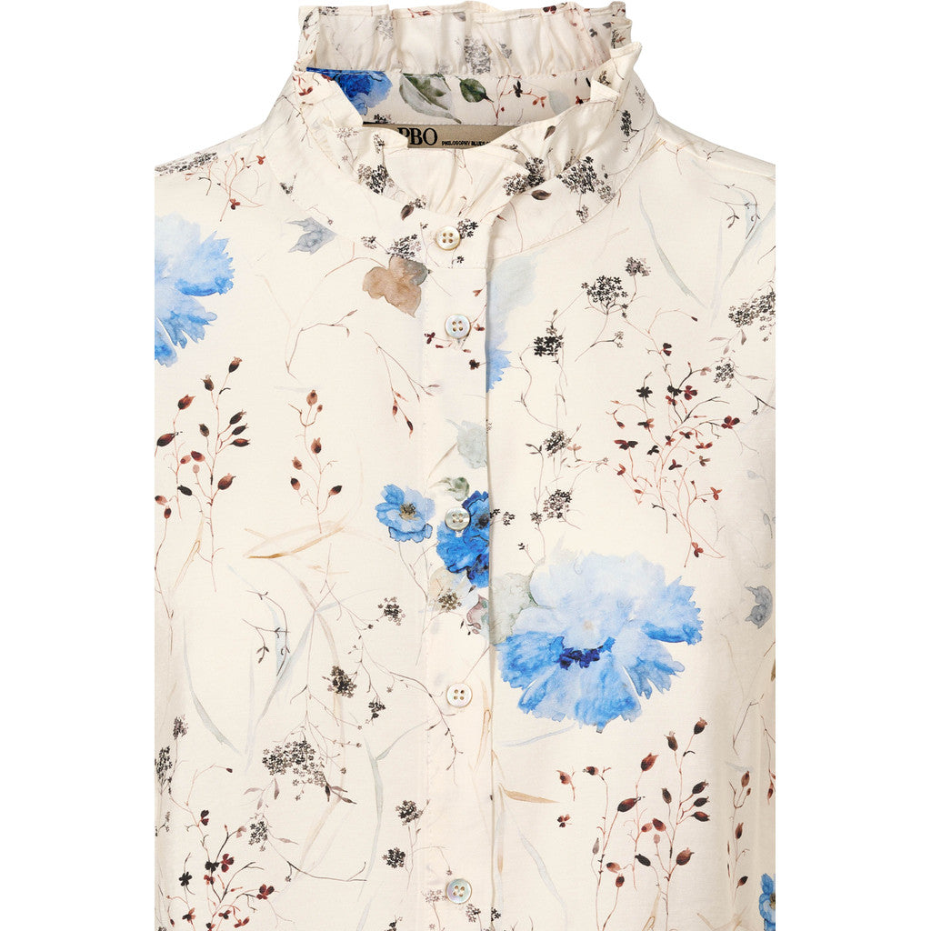 PBO Bluse - PBODiversity Bluse i Light Flower