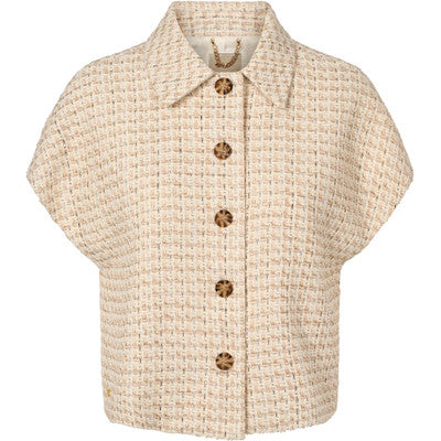 PBO Vest - PboTona Vest i Ecru