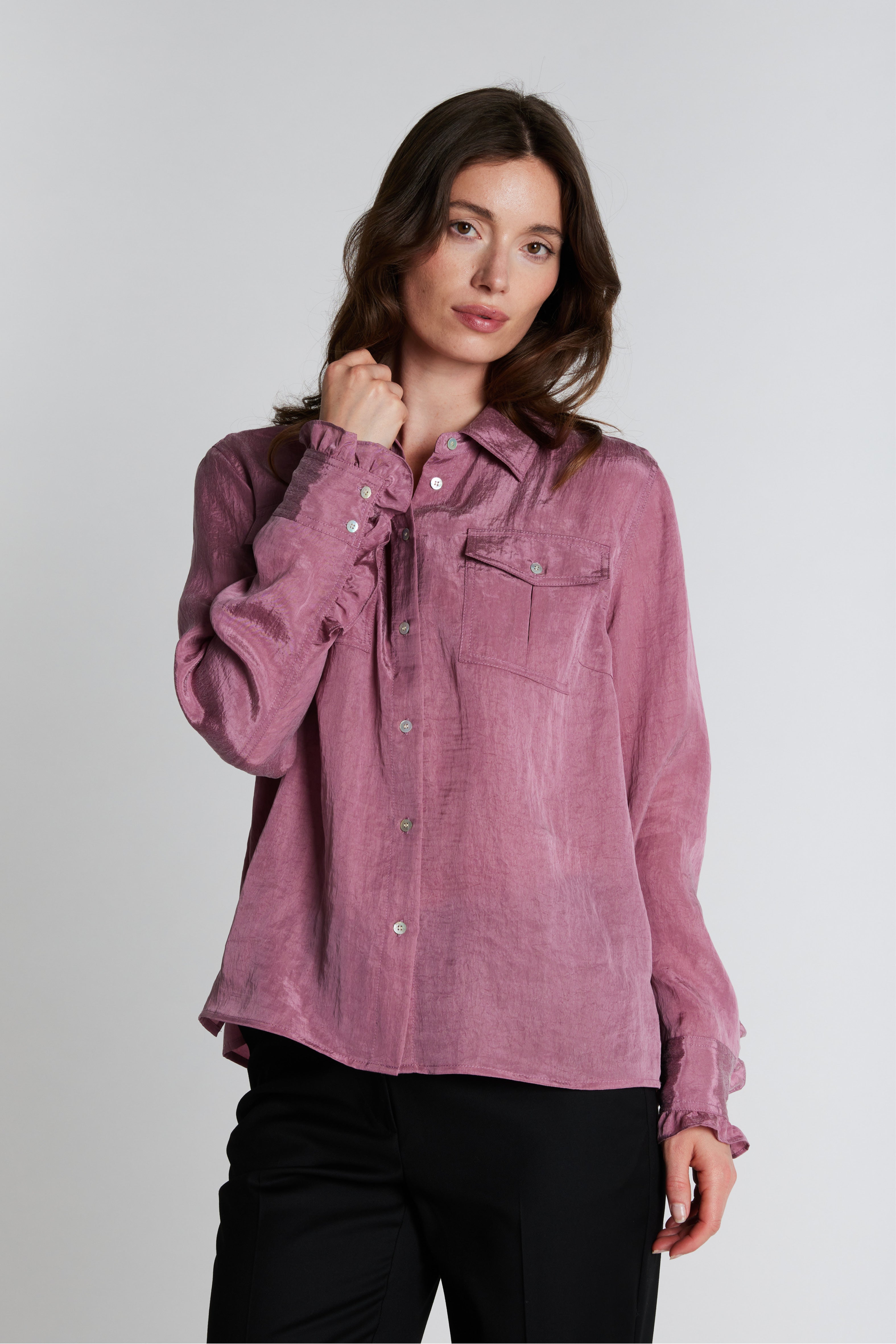 PBO Skjorte - PboTanja Skjorte i Antique Rose