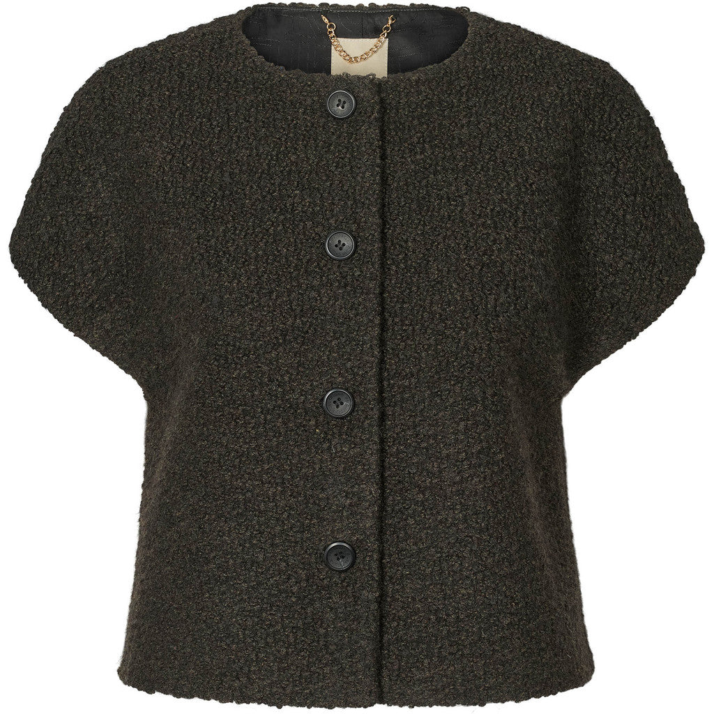 PBO Vest - PBOKonia Vest i Dark Brown