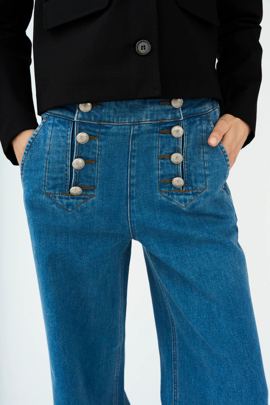 Pieszak Jeans - PD-Asta Sailor Jeans i Wash Azure Blue