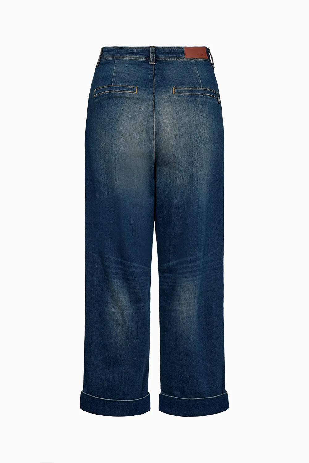 Pieszak Jeans - PD-Birkin Weekend Cropped Jeans Wash Alpin Vintage Denim Blue