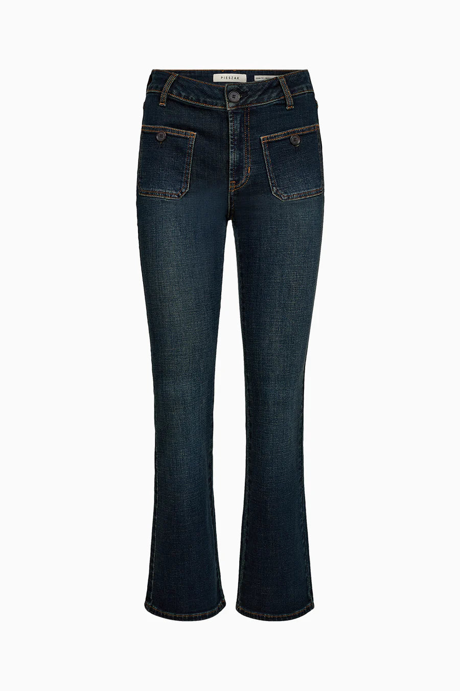 Pieszak Jeans - PD-Jelena 70´s Jeans Wash Vintage Aston Denim Blue