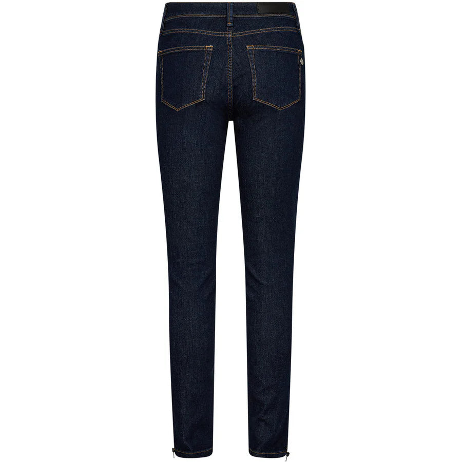 Pieszak Jeans - PD-Poline Cropped Jeans Zip Wash Rinse Sunday i Rinse Denim