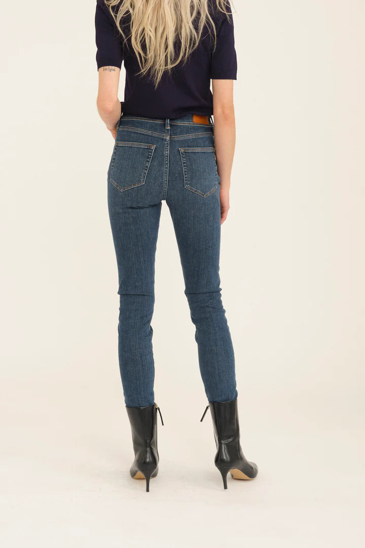 Pieszak Jeans - PD-Poline Cropped Jeans i Washington Wash Denim Blue