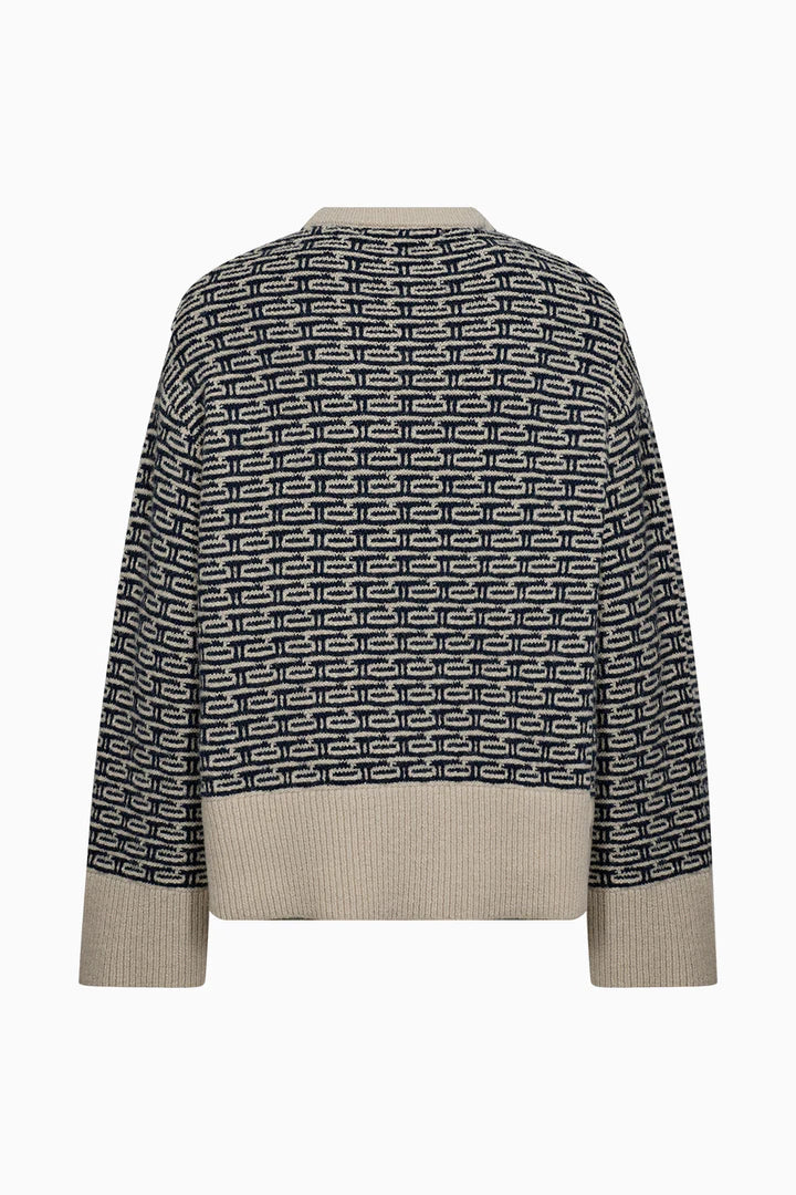 Pieszak Strik - Talia Strik Bluse i Midnight Navy