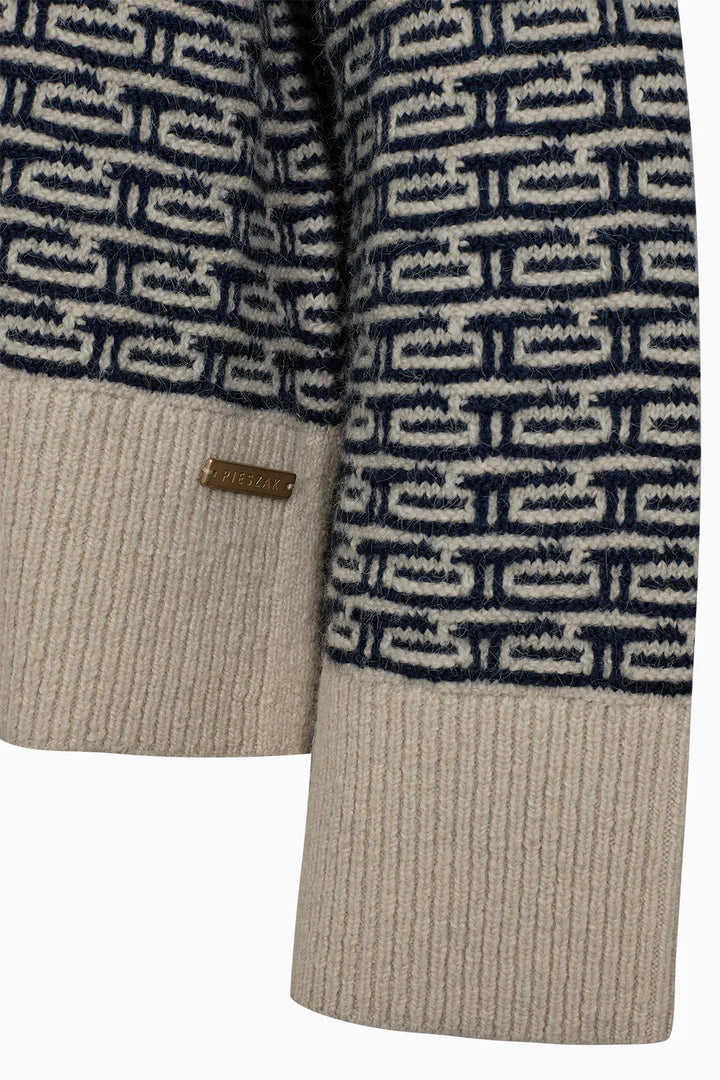 Pieszak Strik - Talia Strik Bluse i Midnight Navy